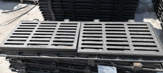 甘肃球墨铸铁连体双篦展示